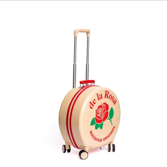 Mazapan de la Rosa Suitcase Limited Edition Mexican Candy Throwback Luggage - Picture 3 of 15